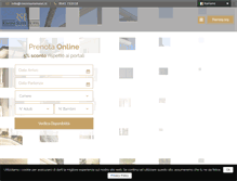Tablet Screenshot of hotelrimini4stelle.it